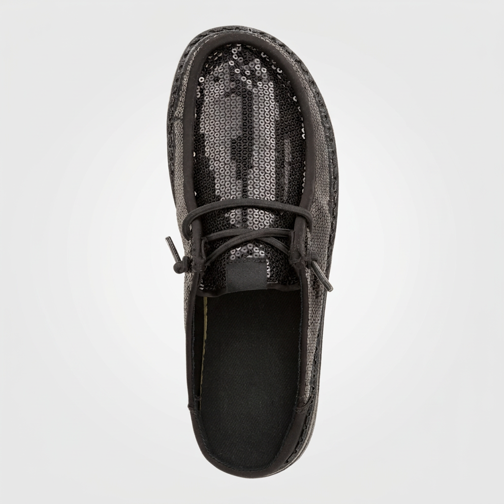 Women's Sequin Slip-On Lightweight Sneakers