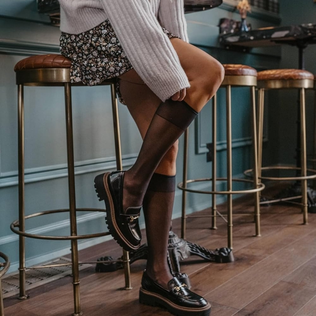 Sheer Trouser Socks Pack Of 10