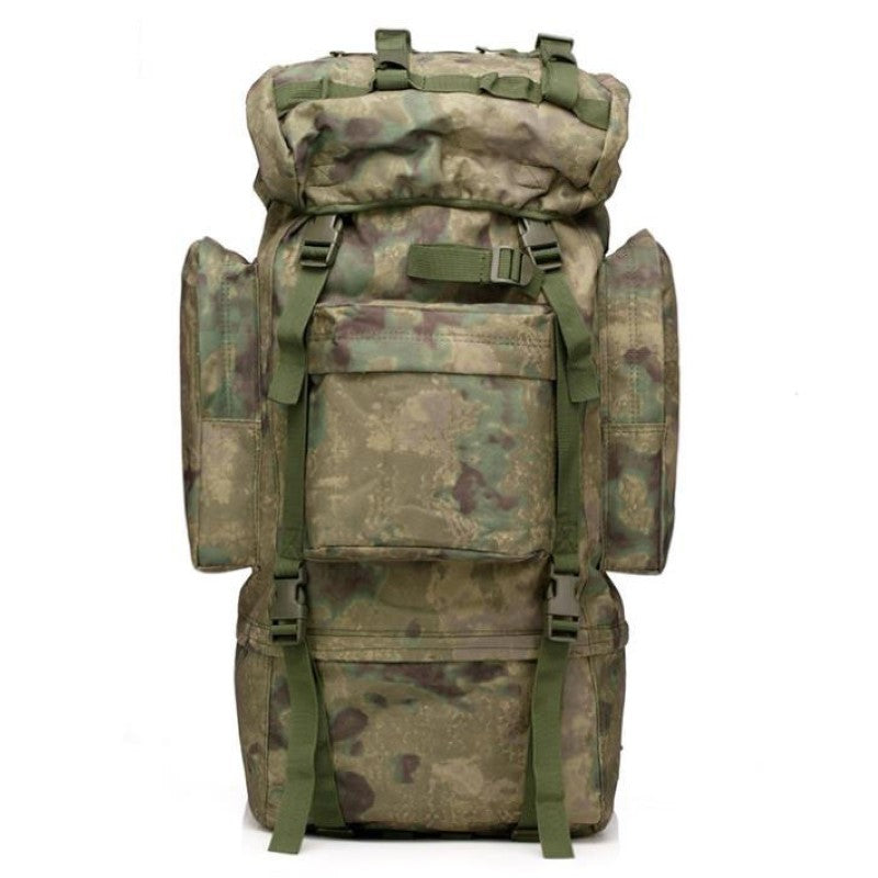 Camouflage Shoulders Backpack-USA Camp Zone