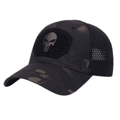 Outdoor Camping Skull Hat-USA Camp Zone