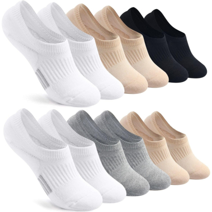 Women Cushioned Low Cut Athletic Running Socks