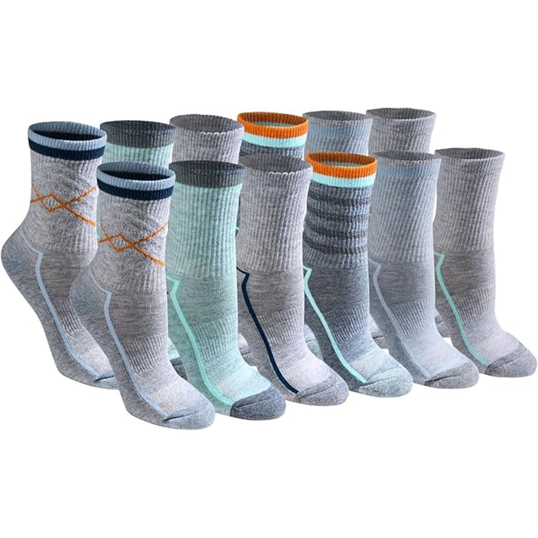 Women Pack Of 12 Moisture Wicking Socks
