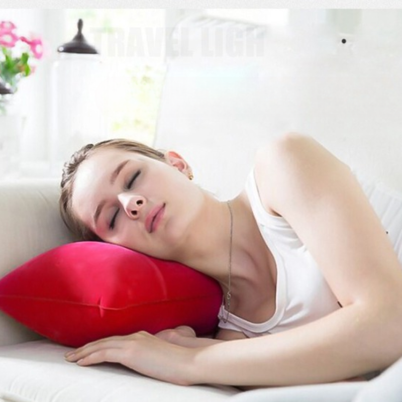 Inflatable Travel Neck Pillow-USA Camp Zone