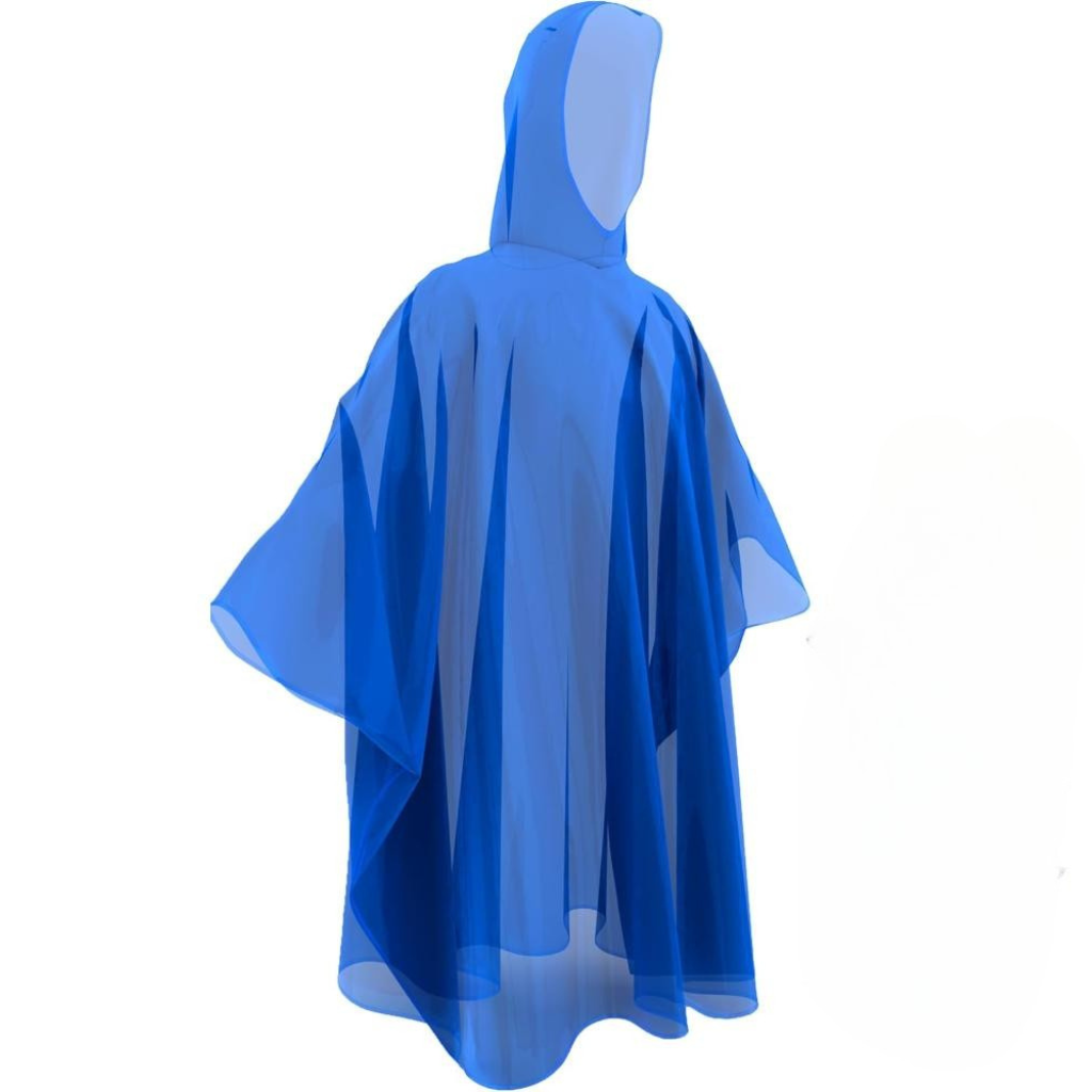 Pack Of 5 Disposable Rain Ponchos For Adults