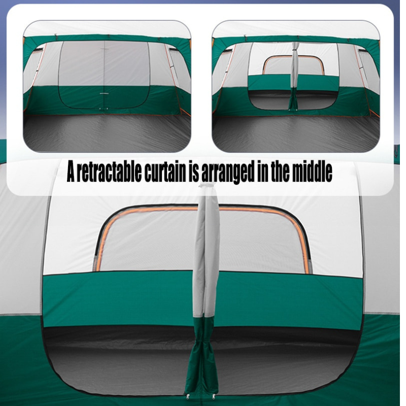 Outdoor Family Camping Large Tent-USA Camp Zone