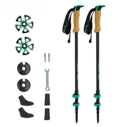 Carbon Fiber External Quick Lock Trekking Poles-USA Camp Zone