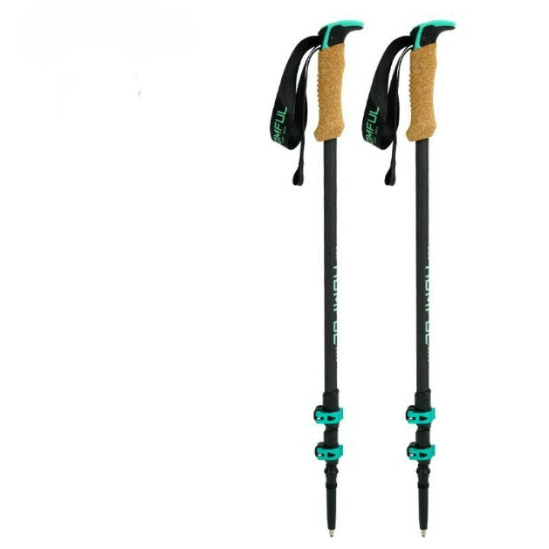 Carbon Fiber External Quick Lock Trekking Poles-USA Camp Zone