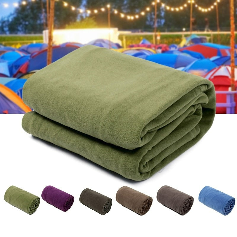 Portable Ultra-Light Polar Fleece Sleeping Bag-USA Camp Zone
