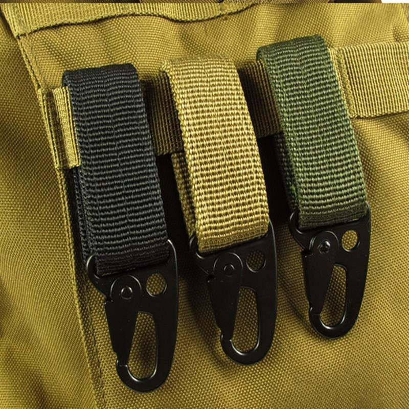 High Strength Nylon Key Hook Carabiner-USA Camp Zone