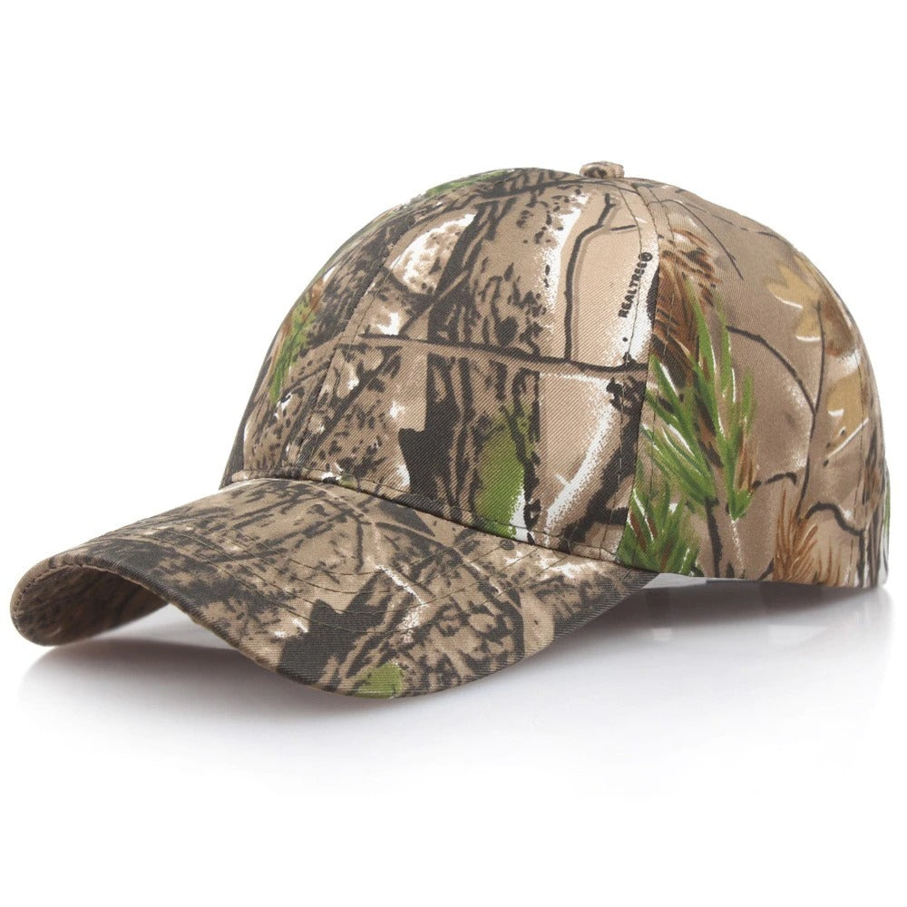Unisex Outdoor Sun Protection Casual Camo Sports Cap-USA Camp Zone