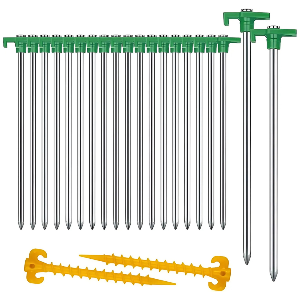 Pack Of 20 Heavy Duty Camping Stakes