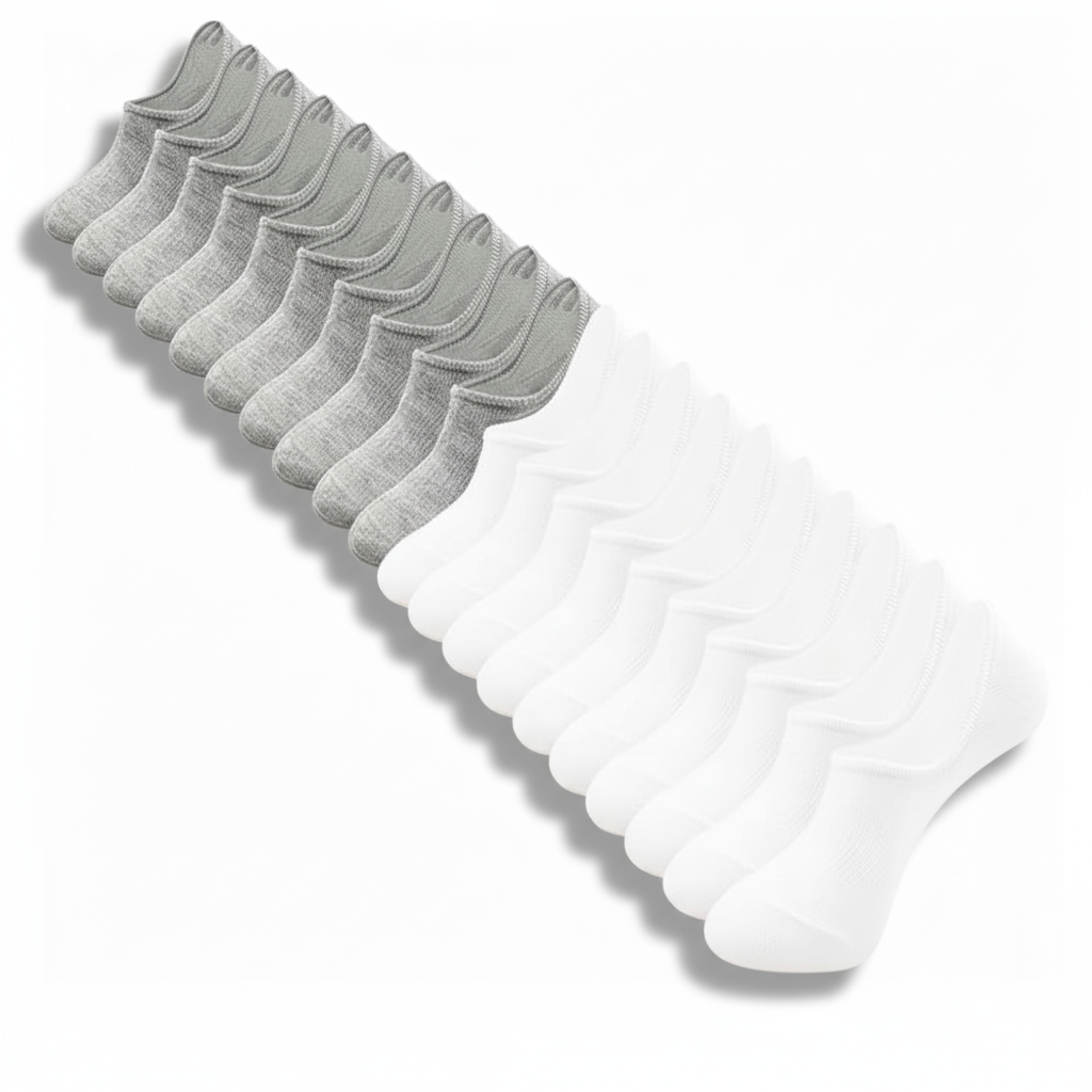 10 Pairs Of Women No Show Low Cut Athletic Casual Invisible Socks