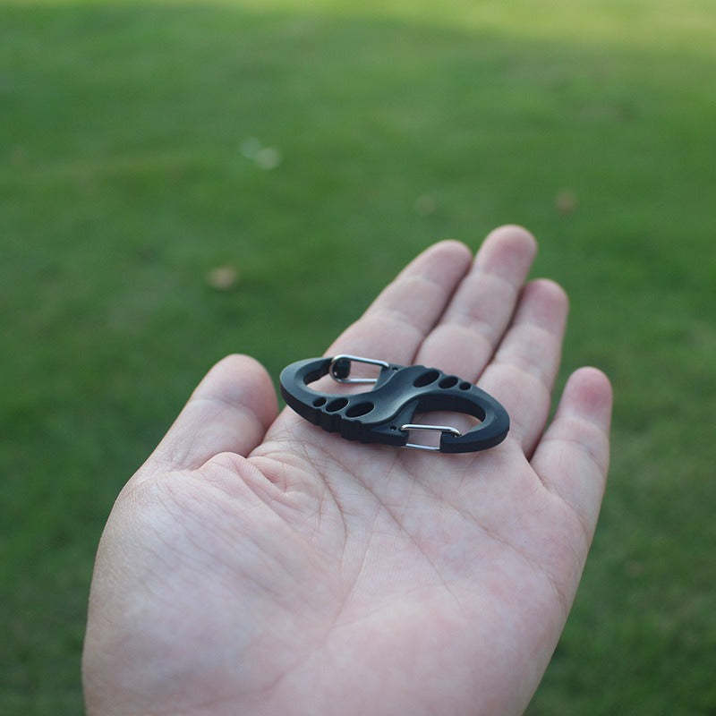 S Shape Snap Clip Key Chain-USA Camp Zone