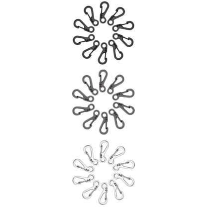 10 Pcs Mini Carabiner Keychain Camping Gadgets-USA Camp Zone