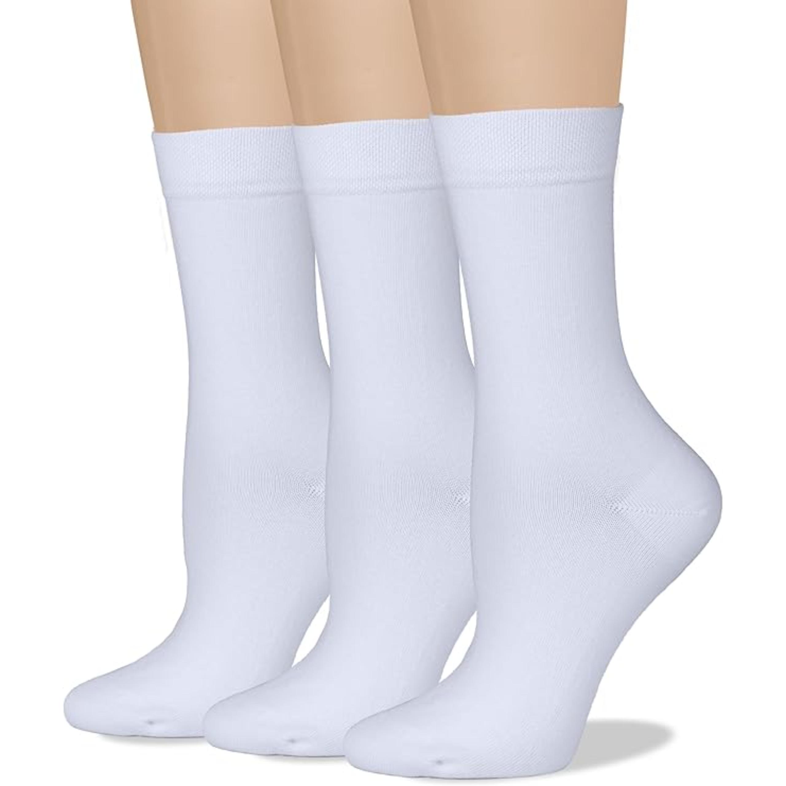 Pack of 3 Women Soft Combed Seamless Socks