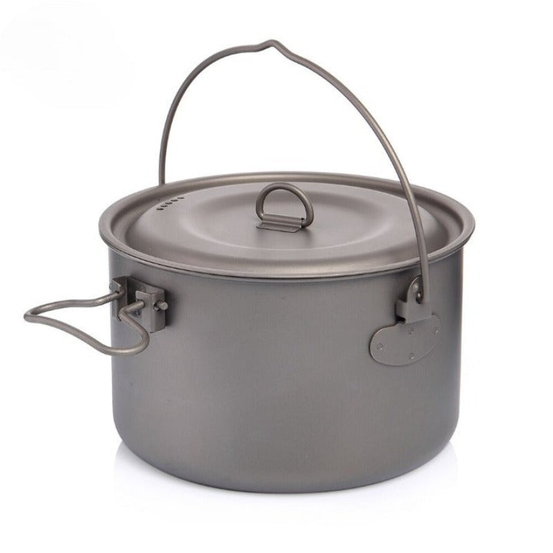 Titanium Tableware Cookware Set-USA Camp Zone
