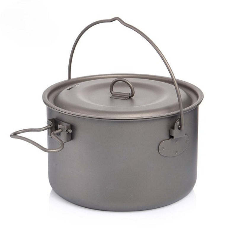 Titanium Tableware Cookware Set-USA Camp Zone