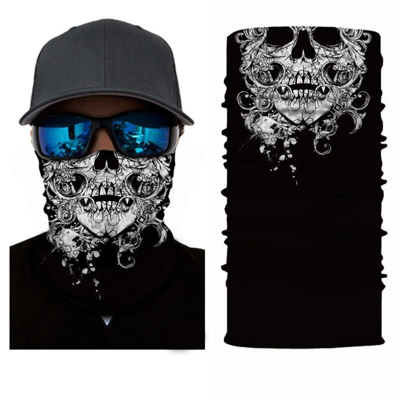 Sports Seamless Bandanas Neck Gaiter Buffs Face Mask-USA Camp Zone
