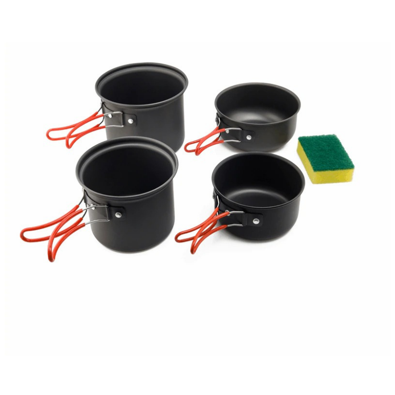 Portable Camping Cookware Set-USA Camp Zone