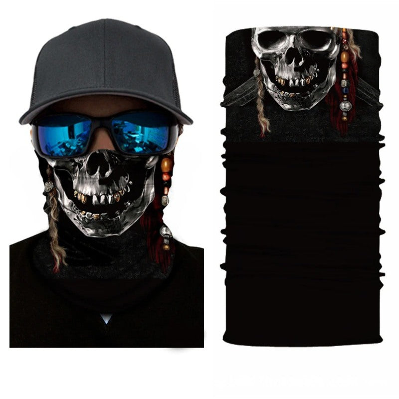 Outdoor Seamless Bandanas Neck Gaiter Buffs Face Mask-USA Camp Zone