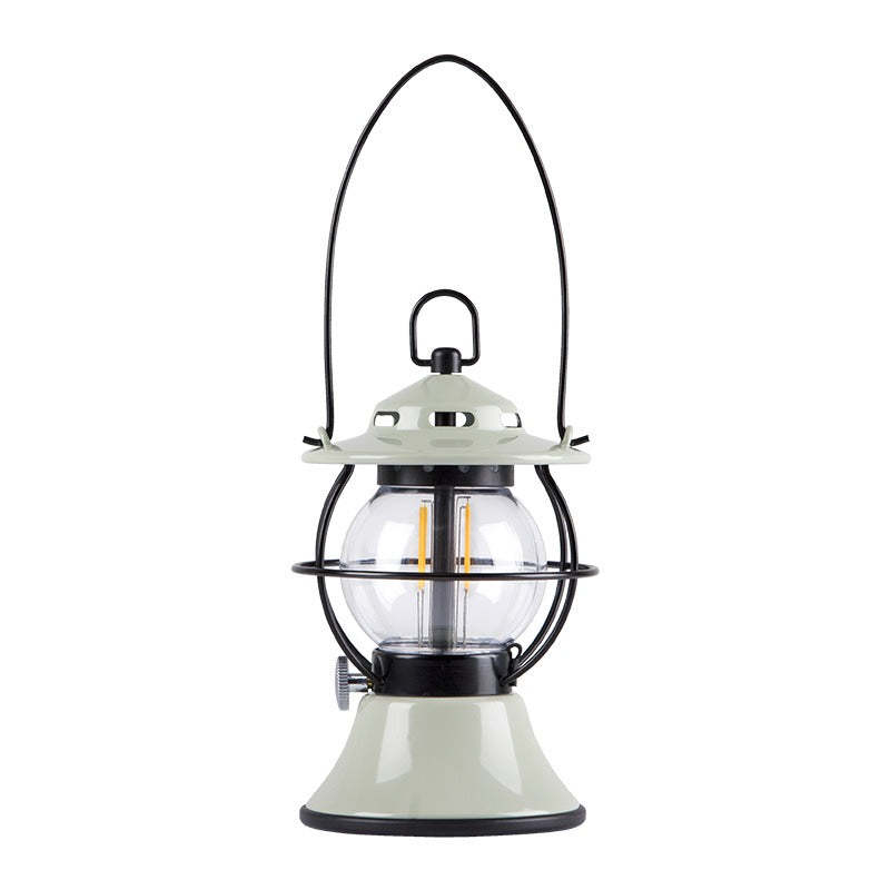 LED Retro Outdoor Camping Lantern Rechargeable Tent Light-USA Camp Zone