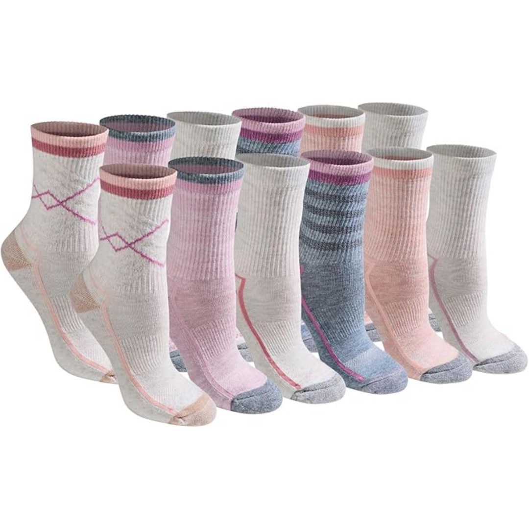 Women Pack Of 12 Moisture Wicking Socks