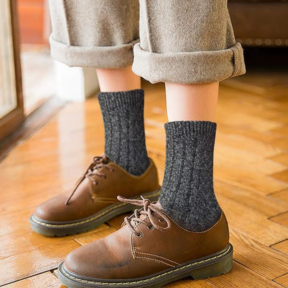 5 Pairs Of Wool Socks For Women