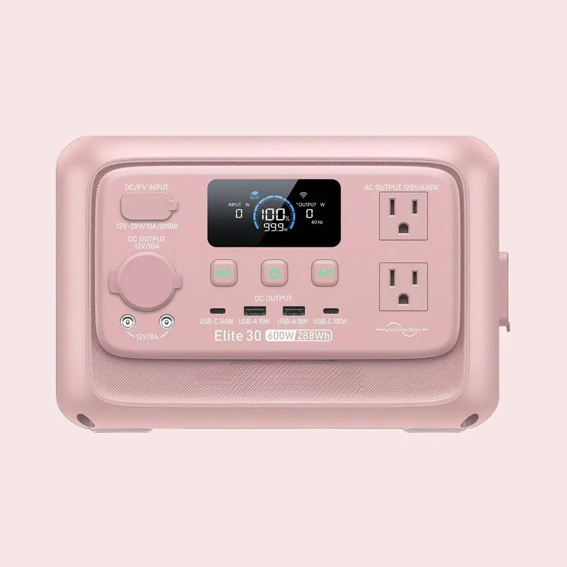 Portable Solar Power Station For Camping