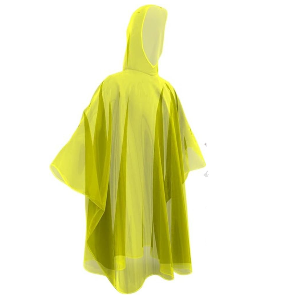 Pack Of 5 Disposable Rain Ponchos For Adults