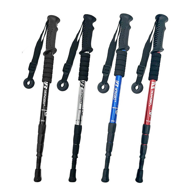 Anti-Shock Ultra Light Adjustable Trekking Poles-USA Camp Zone