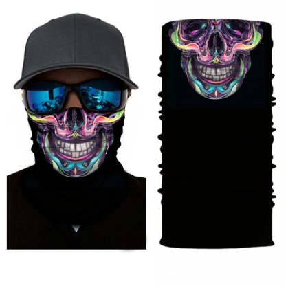 Sports Seamless Bandanas Neck Gaiter Buffs Face Mask-USA Camp Zone