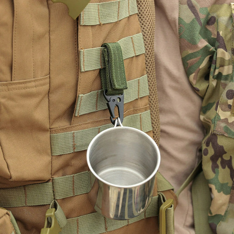 Tactical Hanging Buckle Nylon Webbing Belt-USA Camp Zone