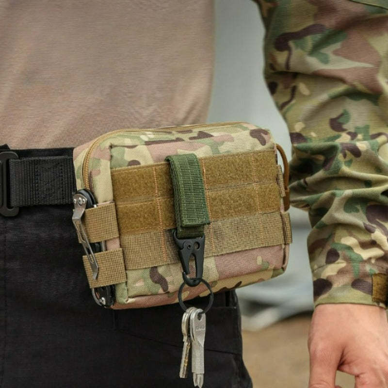 Tactical Hanging Buckle Nylon Webbing Belt-USA Camp Zone