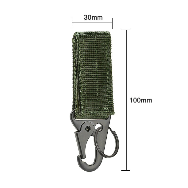 Tactical Hanging Buckle Nylon Webbing Belt-USA Camp Zone