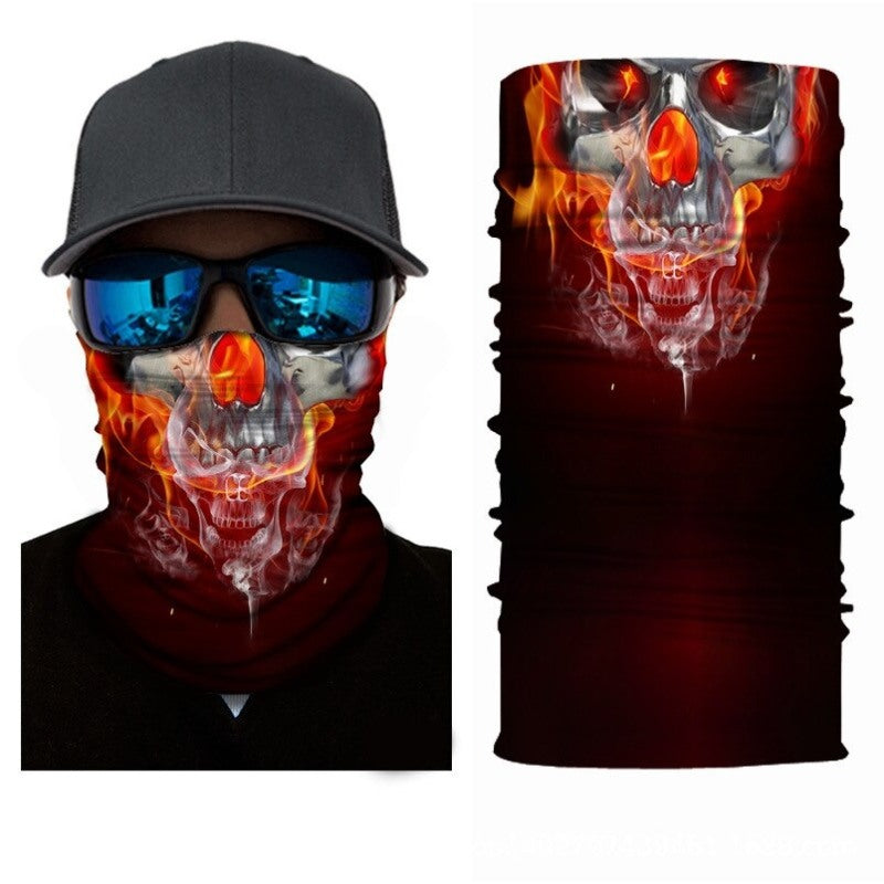 Outdoor Seamless Bandanas Neck Gaiter Buffs Face Mask-USA Camp Zone