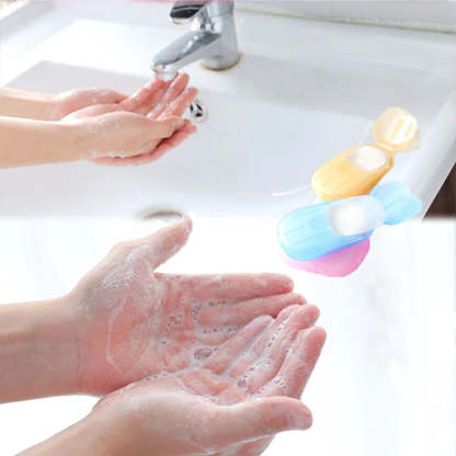 20 Pcs Portable Disposable Soap Paper Flakes-USA Camp Zone