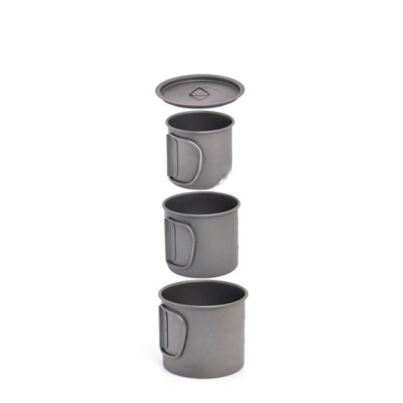 Titanium Camping Mug Utensils-USA Camp Zone