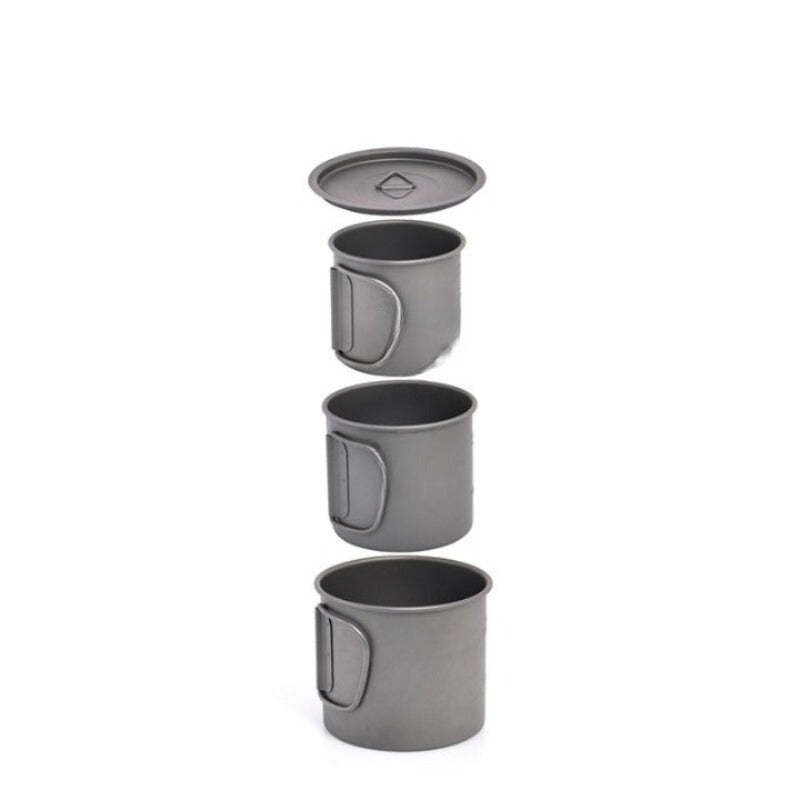 Titanium Camping Mug Utensils-USA Camp Zone