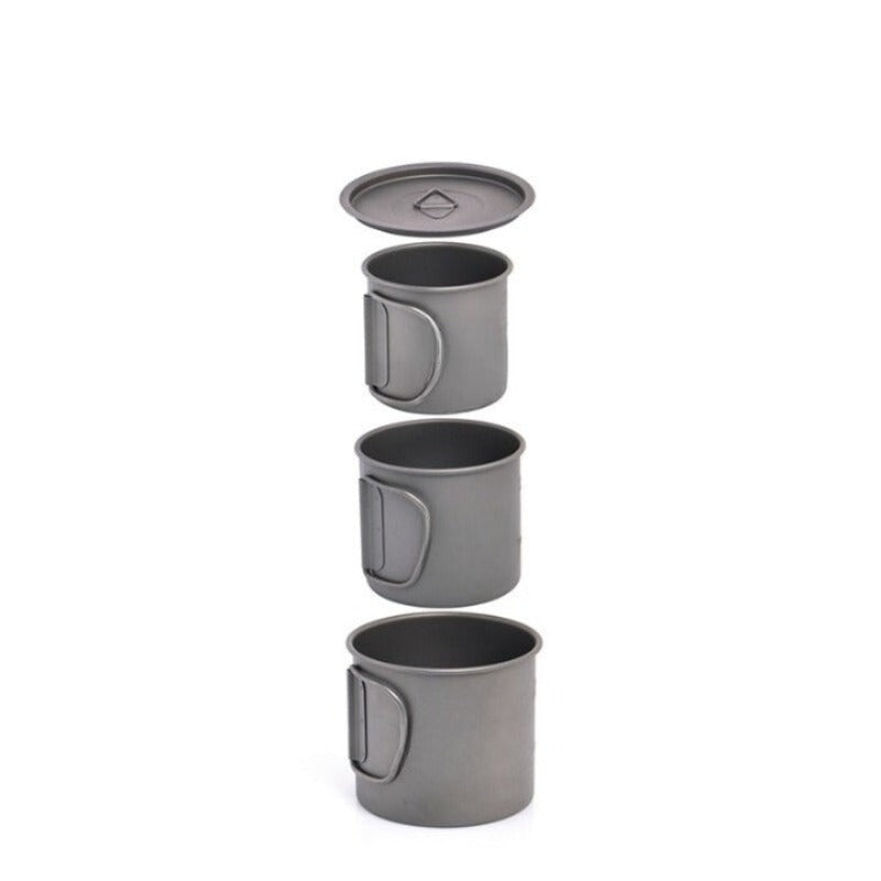 Titanium Camping Mug Utensils-USA Camp Zone
