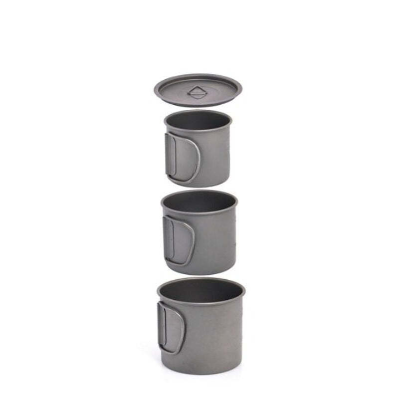 Titanium Camping Mug Utensils-USA Camp Zone