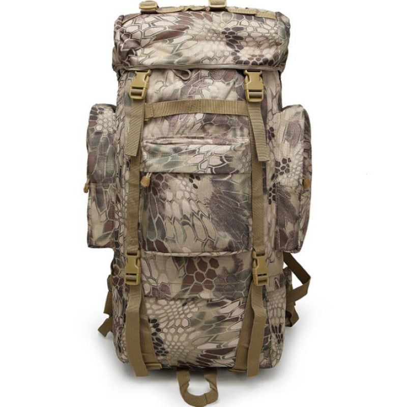 Camouflage Shoulders Backpack-USA Camp Zone