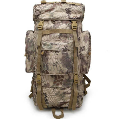 Camouflage Shoulders Backpack-USA Camp Zone