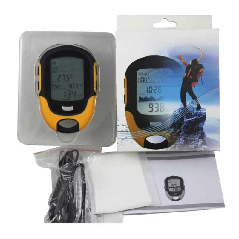 GPS Navigation Receiver Portable Digital Altimeter Barometer Compass-USA Camp Zone