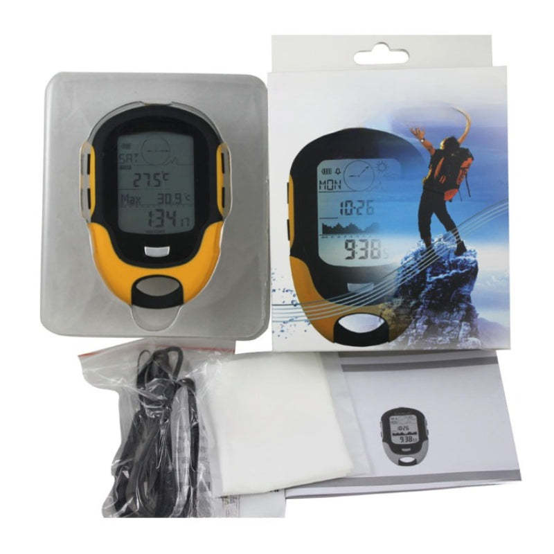 GPS Navigation Receiver Portable Digital Altimeter Barometer Compass-USA Camp Zone