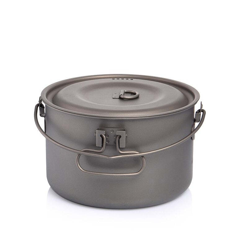 Titanium Tableware Cookware Set-USA Camp Zone