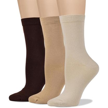 Pack of 3 Women Soft Combed Seamless Socks