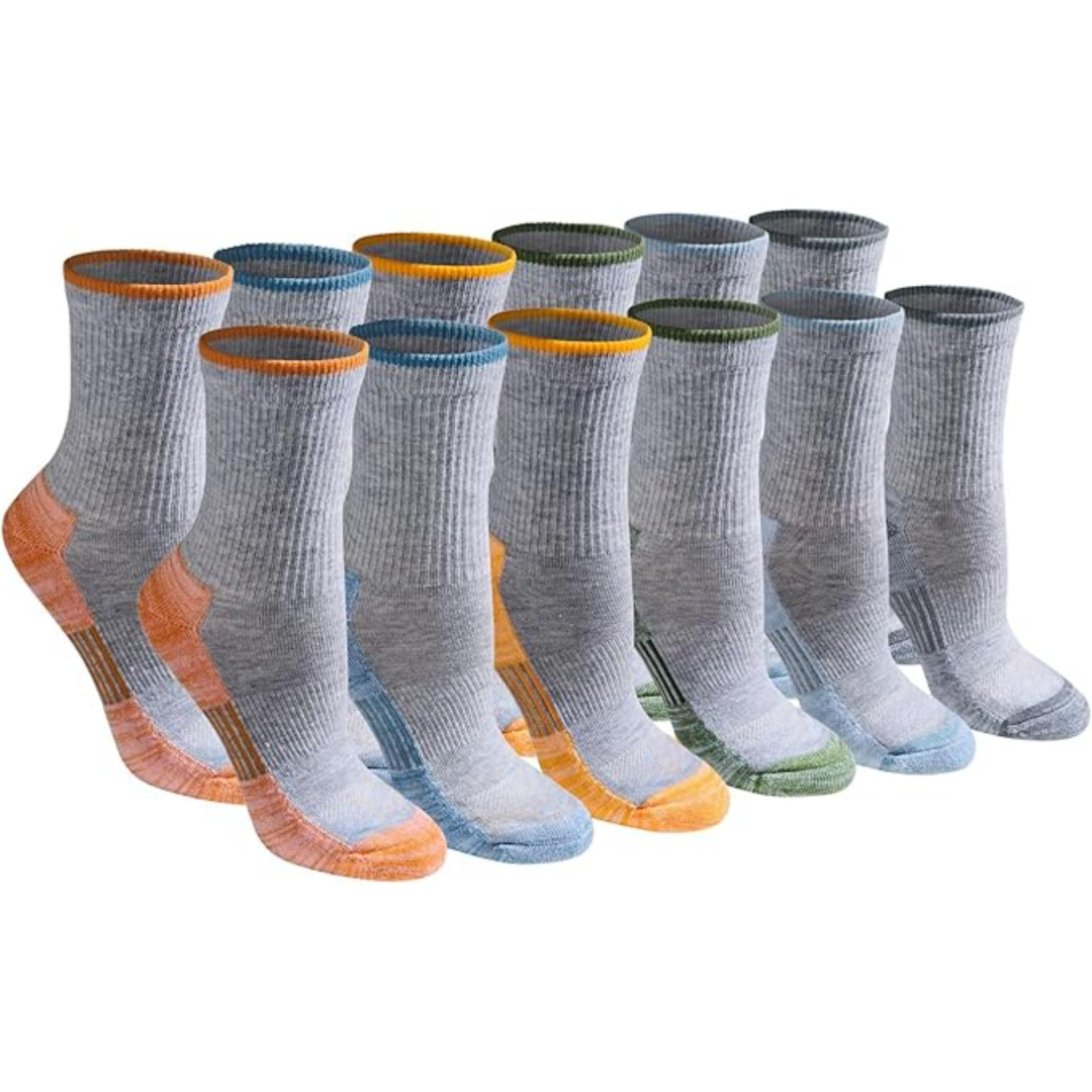 Women Pack Of 12 Moisture Wicking Socks