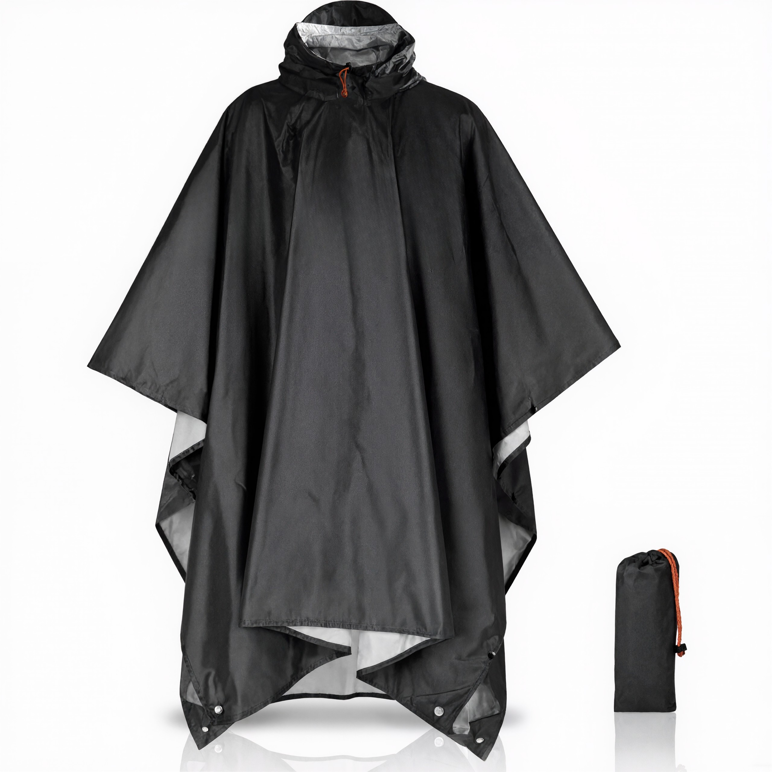 Waterproof Lightweight Rain Poncho For Adults