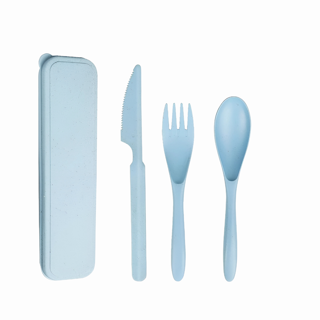 Reusable Travel Utensils Set With Case