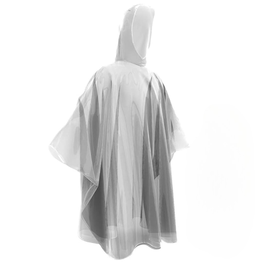 Pack Of 5 Disposable Rain Ponchos For Adults